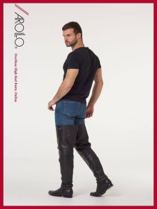 Arollo Thigh High Stiefel Paul für Männer